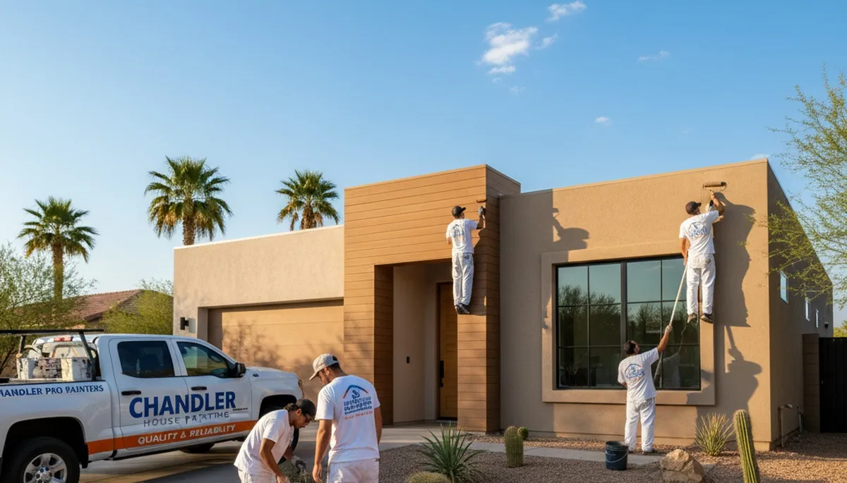 House painters serving Phoenix, AZ with professional residential painting services
