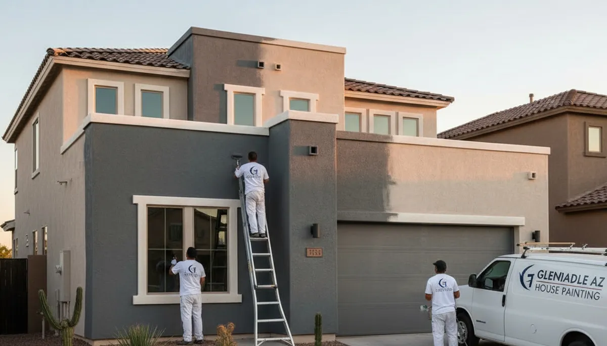 Professional house painters in Phoenix AZ providing exterior home painting services