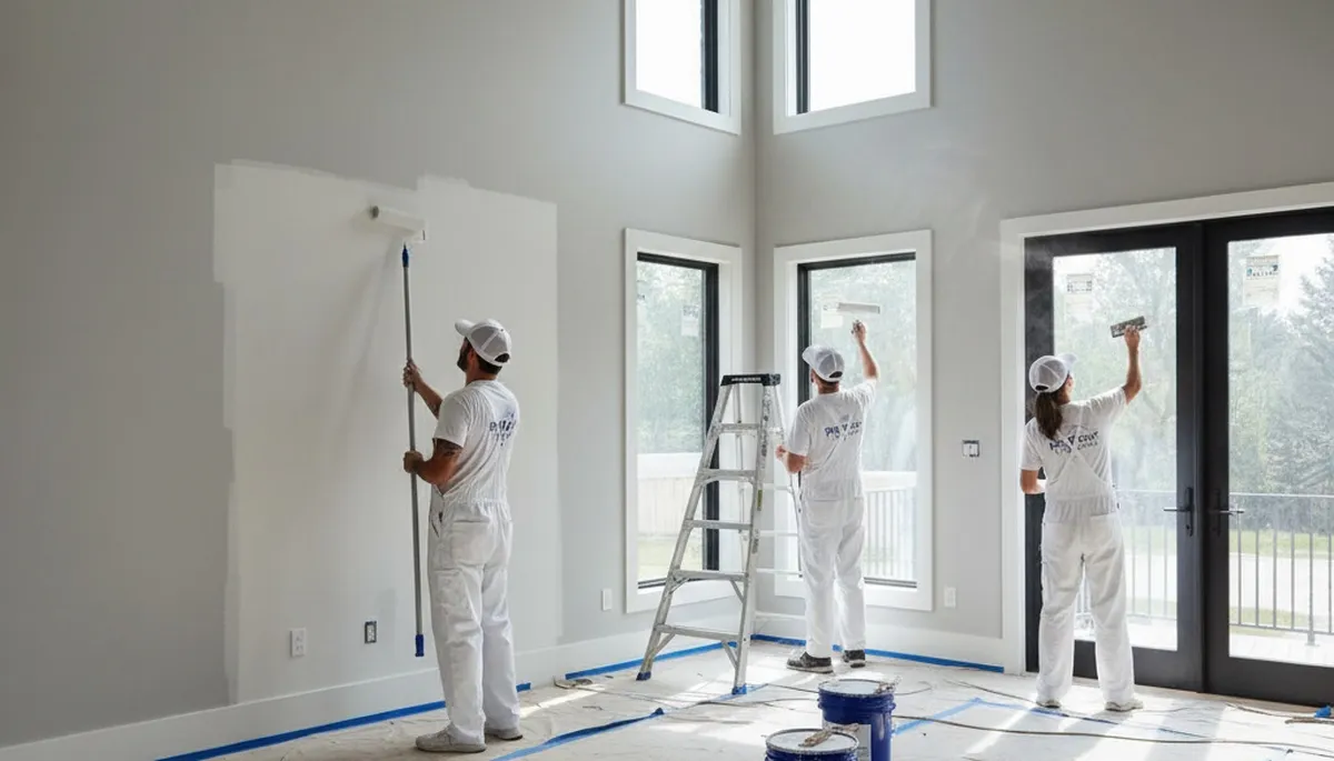 Professional interior house painting in Phoenix AZ with expert color finishes and smooth wall results